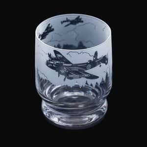 Dartington Aspect Lancaster Bomber Tumbler