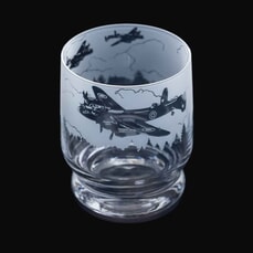 Dartington Aspect Lancaster Bomber Tumbler