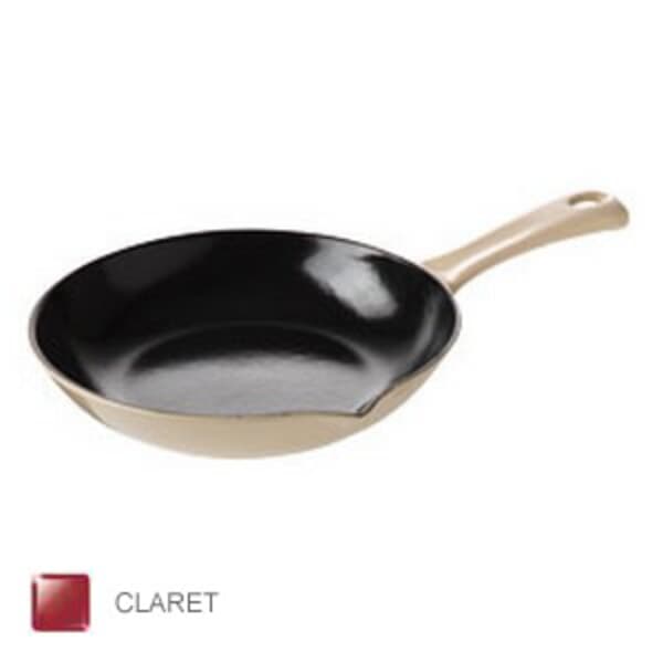 AGA Cast Iron 21cm Claret Omelette Pan