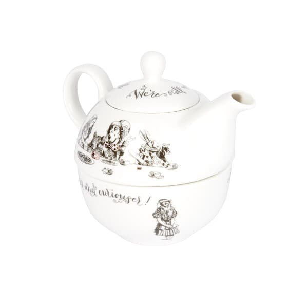 V&A Alice in Wonderland Fine China Tea for One 250ml Gift Boxed