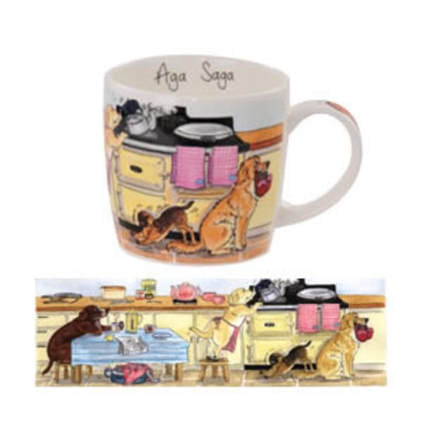AGA Mug Breakfast Dogs
