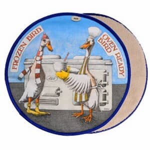 AGA Simon Drew Frozen Bird Chefs Pad