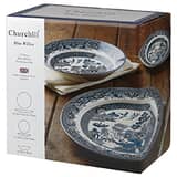 Churchill Blue Willow 12 Piece Box Set