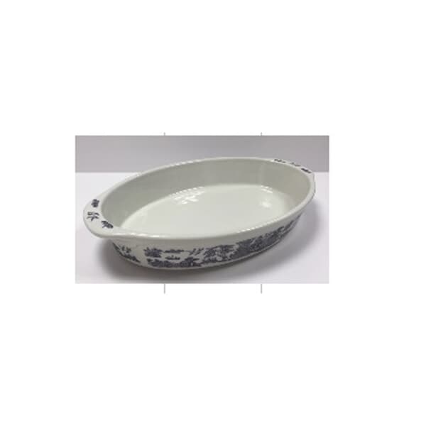Churchill Blue Willow Oval Dish 38cm
