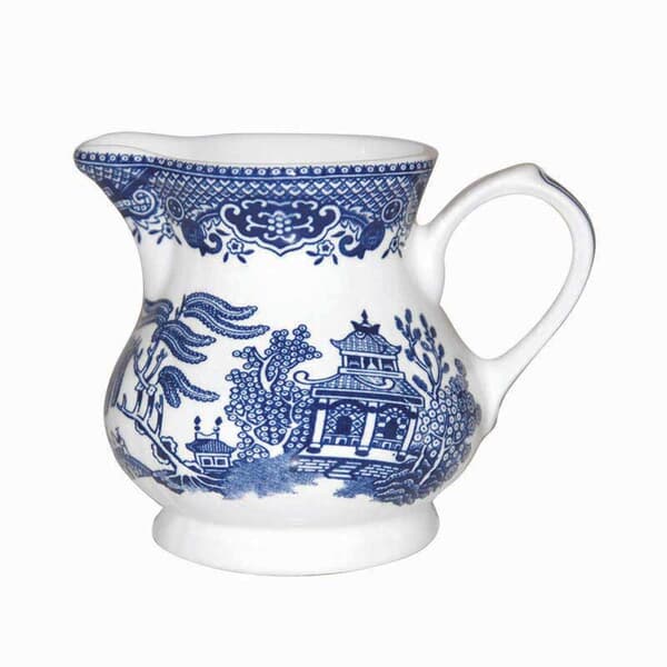 Churchill Blue Willow Cream Jug