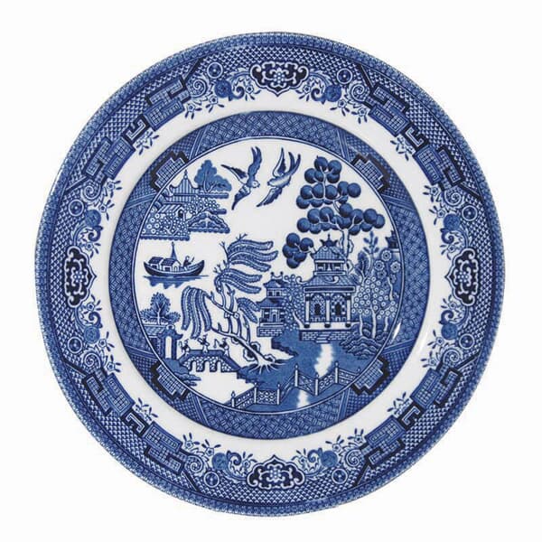 Churchill Blue Willow Side Plate