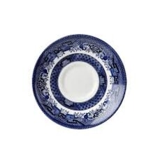 Churchill Blue Willow Tea Saucer