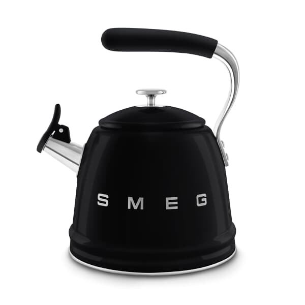 Smeg WKF01BL Whistling Kettle Black