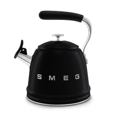 Smeg WKF01BL Whistling Kettle Black