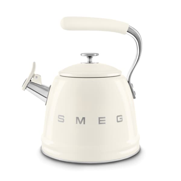 Smeg WKF01CR Whistling Kettle Cream