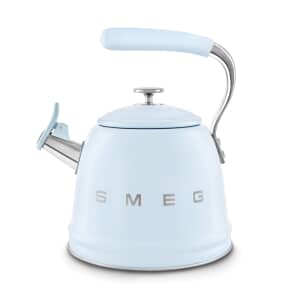 Smeg WKF01PB Whistling Kettle Pastel Blue