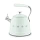 Smeg WKF01PG Whistling Kettle Pastel Green