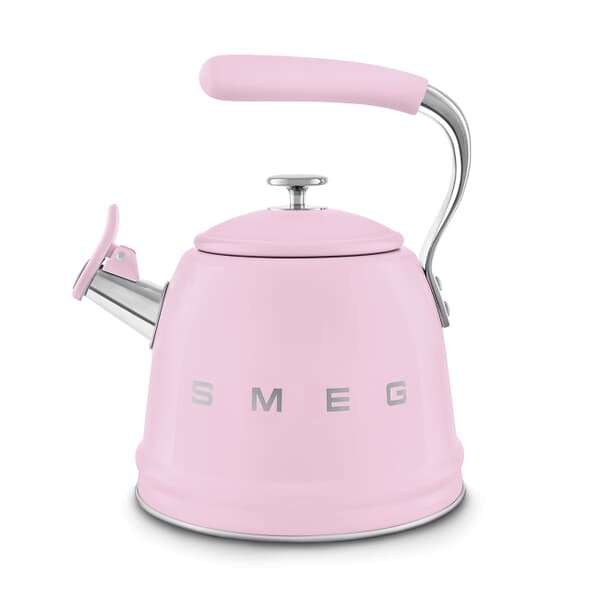 Smeg WKF01PK Whistling Kettle Pink