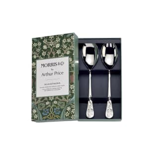 Arthur Price Morris and Co Blackthorn Pair Of Salad Servers