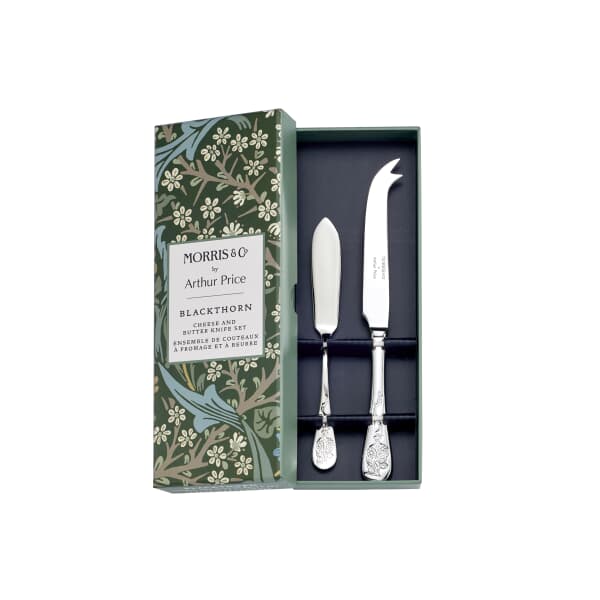 Arthur Price Morris and Co Blackthorn Cheese and Butter Set