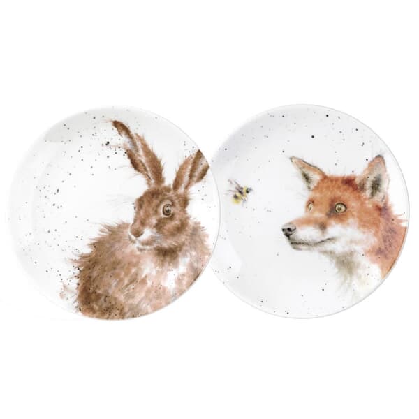 Wrendale Coupe Plates Set Of 2