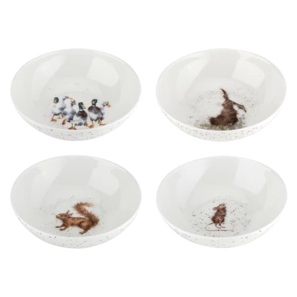 Wrendale 6 Inch Bowls Assorted Set Of 4