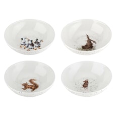 Wrendale 6 Inch Bowls Assorted Set Of 4
