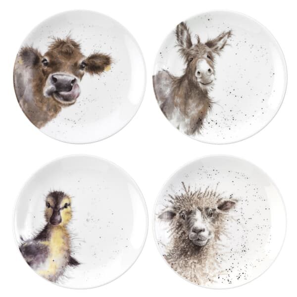 Wrendale 6.5 Inch Coupe Plates Set Of 4