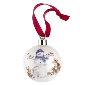 Wrendale Christmas Bauble Gathered Around