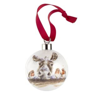 Wrendale Christmas Bauble Xmas Donkey
