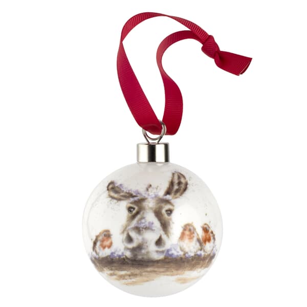Wrendale Christmas Bauble Xmas Donkey