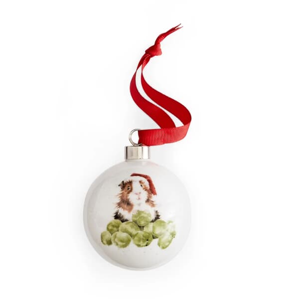 Wrendale Christmas Bauble Sprouts
