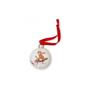 Wrendale Christmas Bauble Sleigh Ride