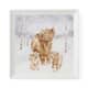 Wrendale Christmas Square Plate Highland Star