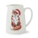 Wrendale Christmas Festive Fox Posy Jug