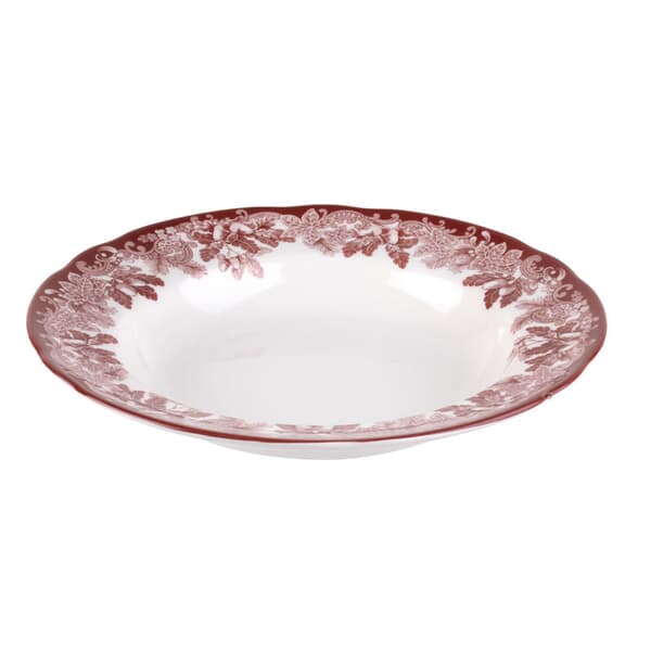 Spode Winters Scene Soup Plate