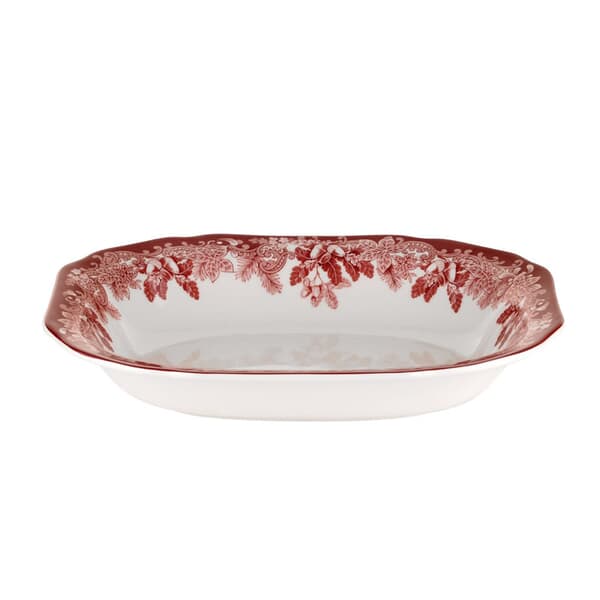Spode Winters Scene Open Vegetable Dish