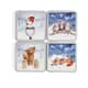 Wrendale Christmas Winter Sky Set Of 4 Coasters