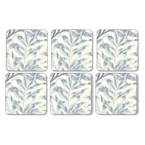 Portmeirion Pimpernel - Willow Boughs Blue Coasters Set Of 6