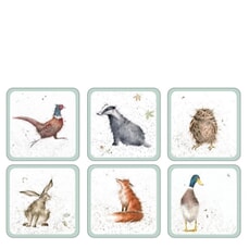Wrendale Coasters Set Of 6