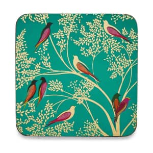 Sara Miller Chelsea Collection - Green Coasters Set Of 6