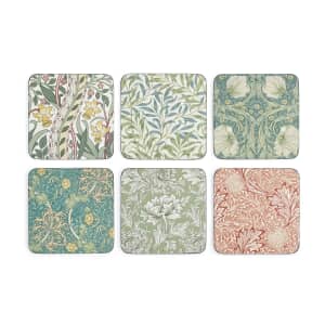 Spode The Original Morris and Co - Coasters Set Of 6