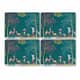 Sara Miller Woodland Tales Set Of 4 Placemats