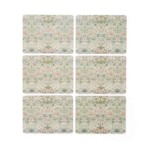 Spode The Original Morris and Co - Strawberry Thief Placemats Set Of 6