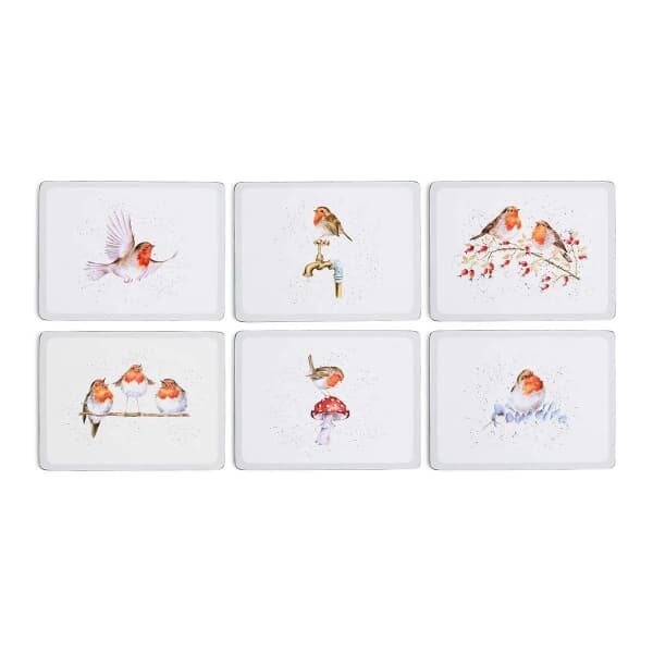 Wrendale Christmas Festive Friends Placemats Set Of 6