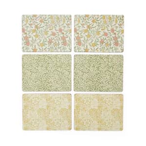Spode The Original Morris and Co - Mixed Placemats Set Of 6