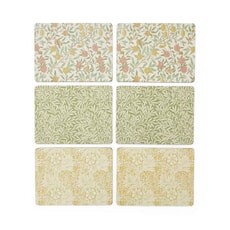 Spode The Original Morris and Co - Mixed Placemats Set Of 6
