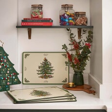 Spode Christmas Tree - Set Of 4 Large Placemats