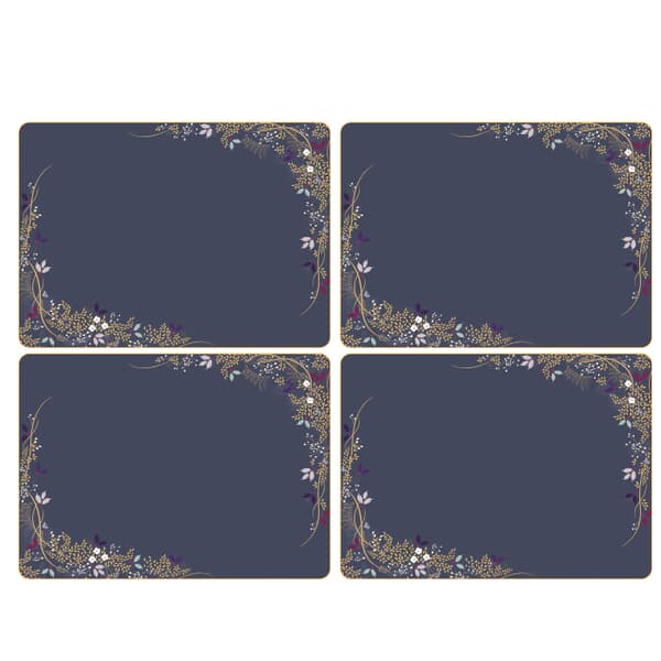 Sara Miller Garland Christmas - Large Placemats Set Of 4