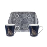 Portmeirion Pimpernel - Morris And Co Wightwick Mug And Tray Set