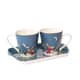 Sara Miller Woodland Tales Mug And Tray Set
