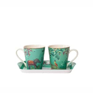 Sara Miller India Collection - Mug And Tray Set