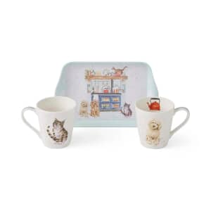 Wrendale Country Kitchen Mug And Tray Set