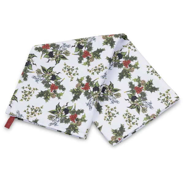 Portmeirion Holly and Ivy - Tea Towel
