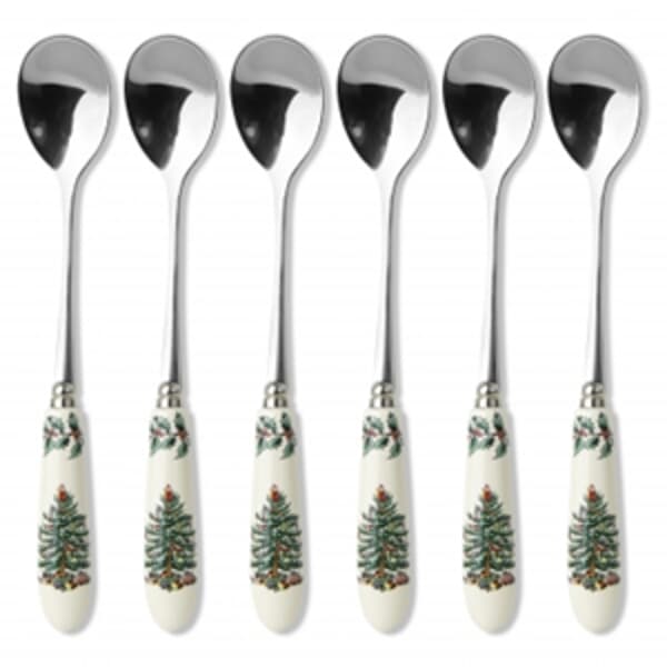 Spode Christmas Tree - Tea Spoons Set Of 6